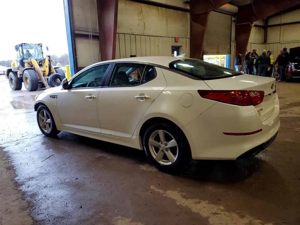 2015 Kia Optima VIN KNAGM4A79F5653117 COPART salvage auction — SIDE, MI - CERTIFICATE OF TITLE, sold $525 on 2026-07-24 (photo 2)