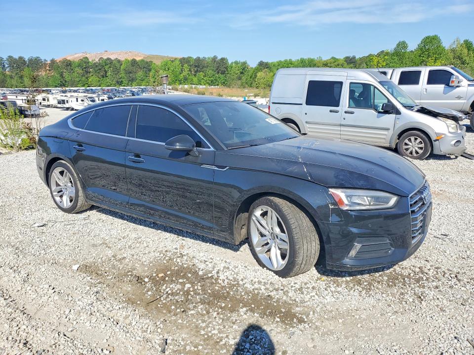 2019 Audi A5 VIN WAUBNCF50KA070915 COPART salvage auction — SIDE, Ga - Cert Of Title-Salvage, sold $6,600 on 2026-07-20 (photo 4)