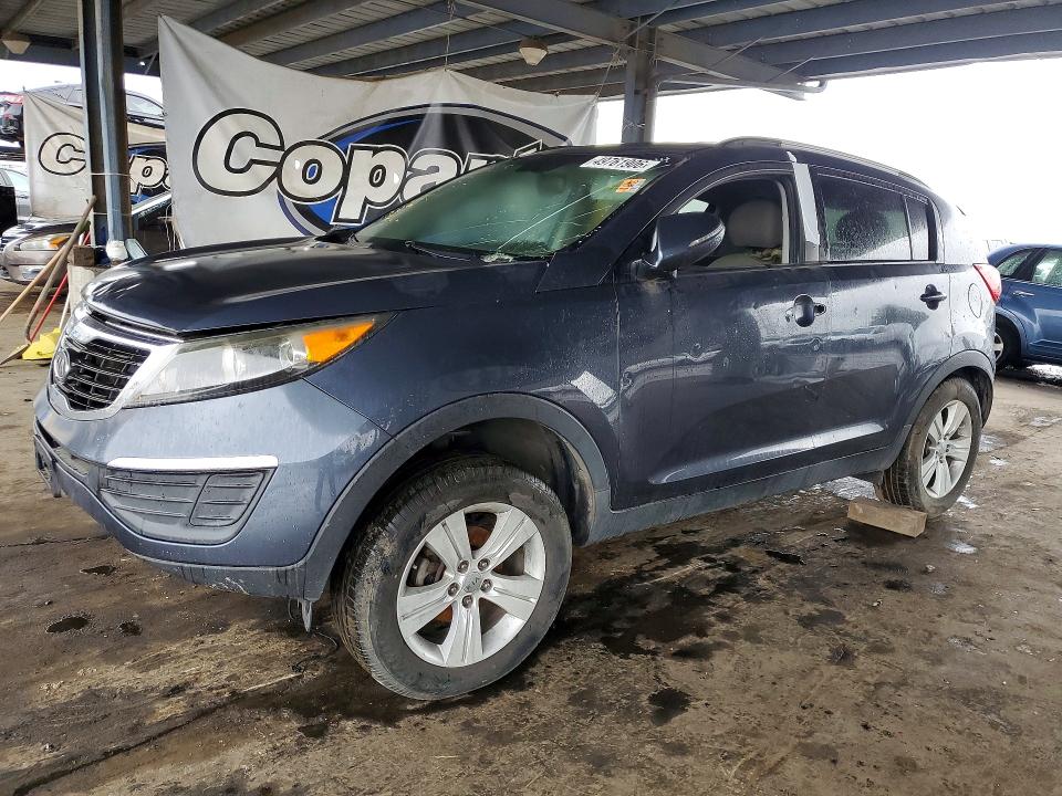2011 Kia Sportage VIN KNDPB3A29B7077714 COPART salvage auction — VANDALISM, Ca - Salvage Certificate, sold $250 on 2026-07-02 (photo 1)