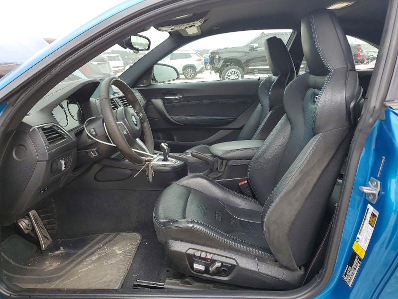 2020 BMW M2 VIN WBS2U7C06L7E15865 COPART salvage auction — UNDERCARRIAGE, Tx - Salvage Vehicle Title, sold $23,100 on 2026-07-10 (photo 7)