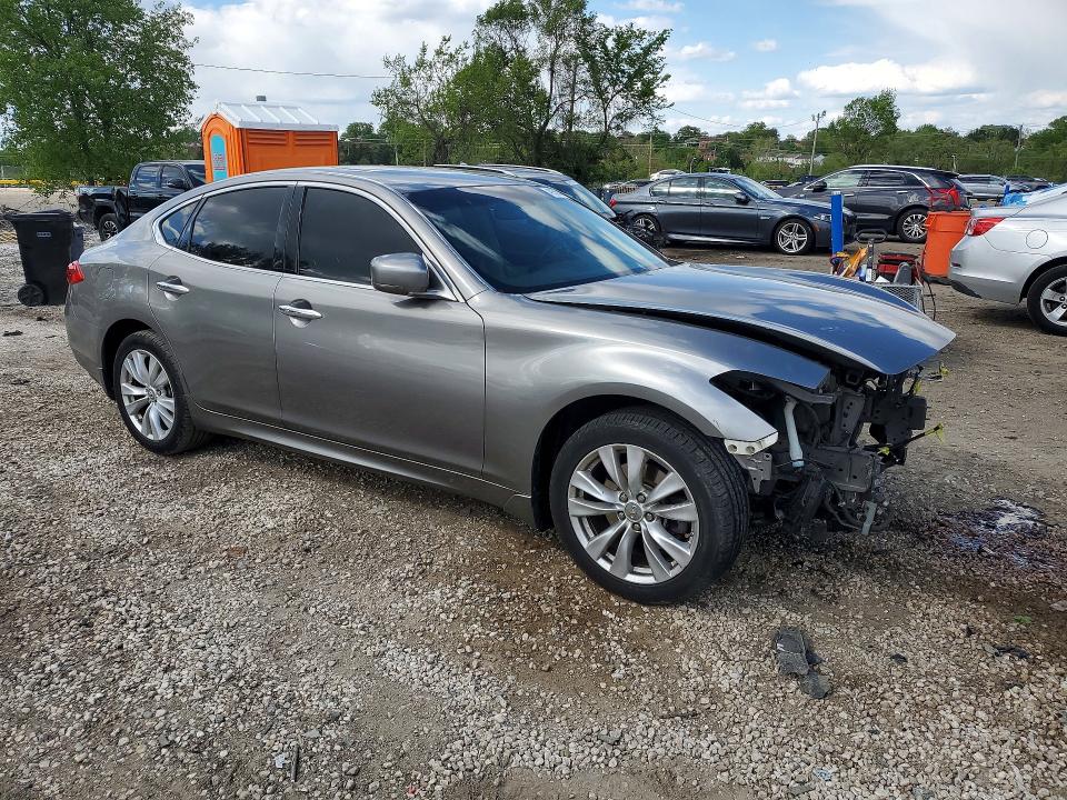 2011 Infiniti M VIN JN1AY1AR7BM570706 COPART salvage auction — FRONT END, Md - Cert Of Salvage > 75% Damage, sold $400 on 2026-07-23 (photo 4)