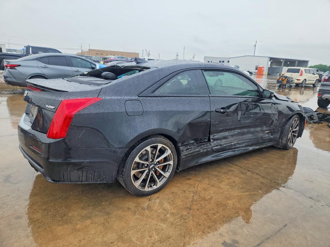 2016 Cadillac ATS VIN 1G6AN1RY9G0100602 COPART salvage auction — Front End, TX - CERTIFICATE OF TITLE, sold $6,200 on 2026-07-09 (photo 3)