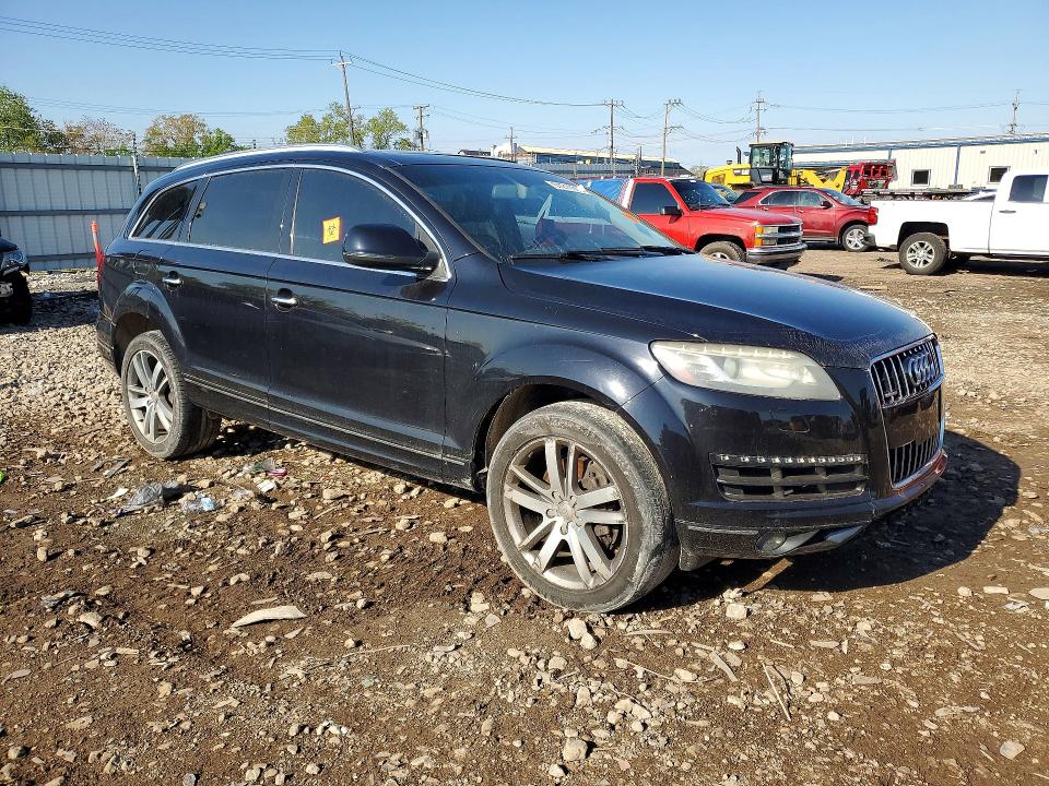 2014 Audi Q7 VIN WA1LGAFE5ED009532 COPART salvage auction — MINOR DENT/SCRATCHES, Wv - Certificate Of Title, sold $1,850 on 2026-07-29 (photo 4)