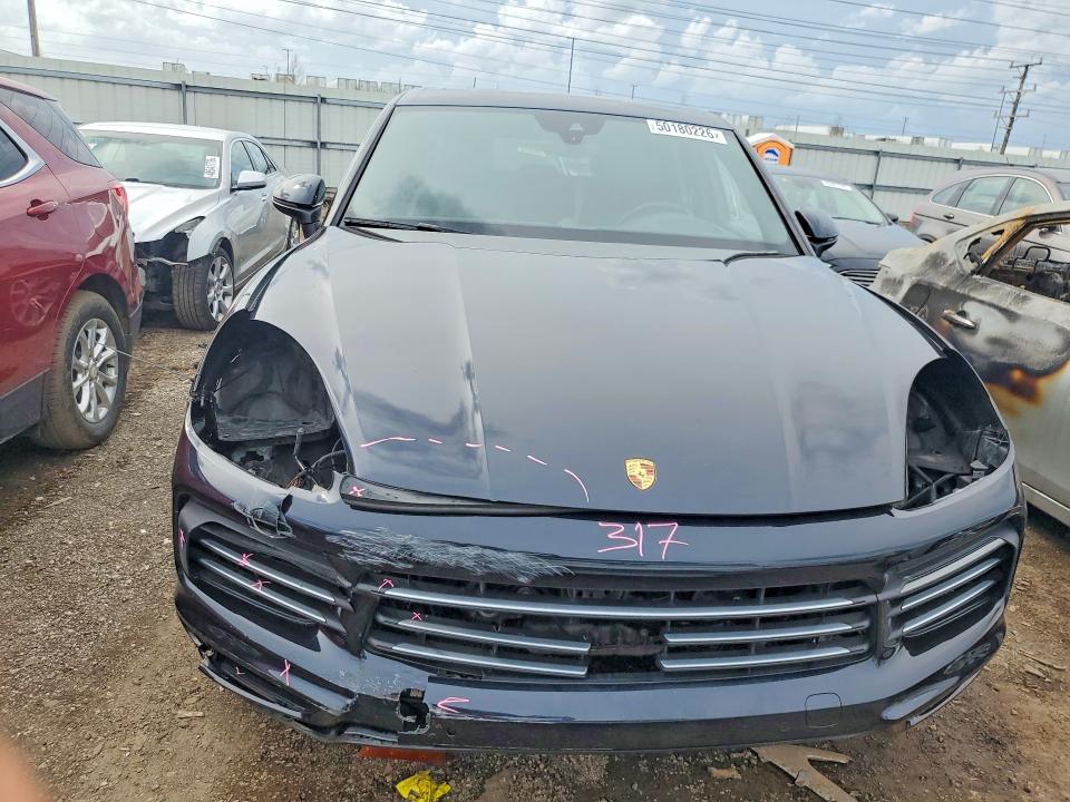 2019 Porsche Cayenne VIN WP1AB2AY9KDA61243 COPART salvage auction — FRONT END, Il - Salvage Certificate, sold $15,800 on 2026-07-21 (photo 5)