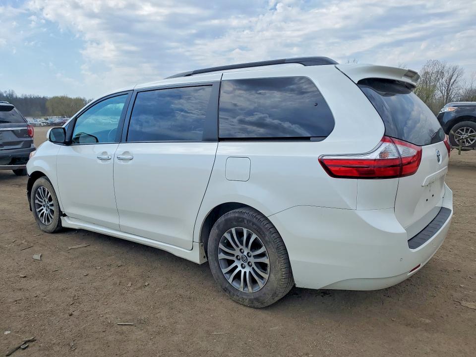 2019 Toyota Sienna VIN 5TDYZ3DC5KS010697 COPART salvage auction — FRONT END, Oh - Cert Of Title-Salvage, sold $13,000 on 2026-07-09 (photo 2)