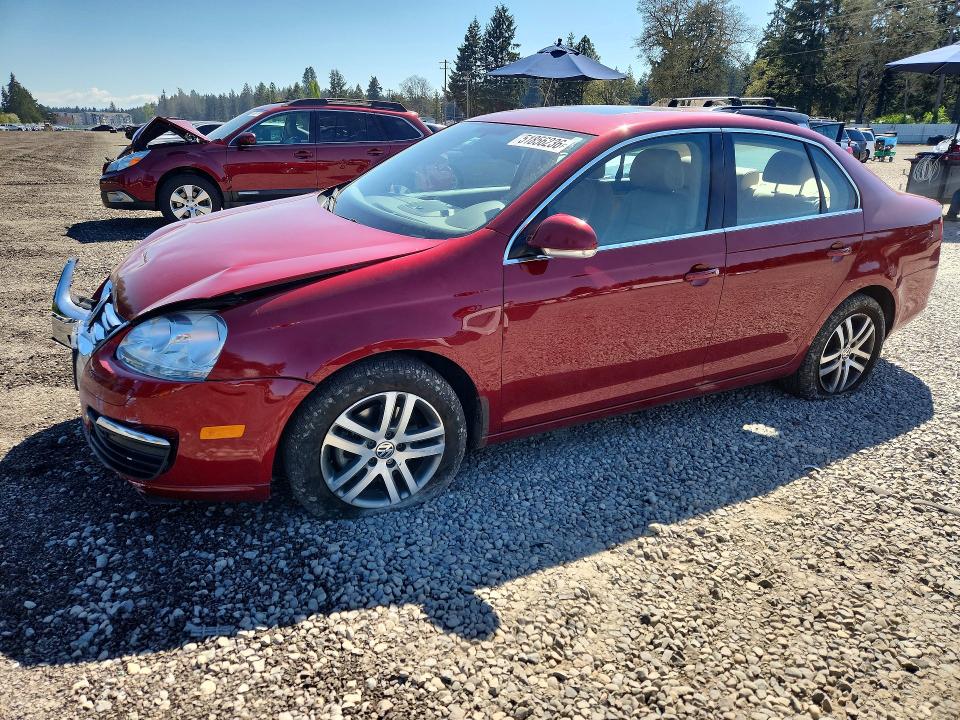 2006 Volkswagen Jetta VIN 3VWSF71K76M619925 COPART salvage auction — FRONT END, Wa - Bill Of Sale, sold $525 on 2026-07-02 (photo 1)