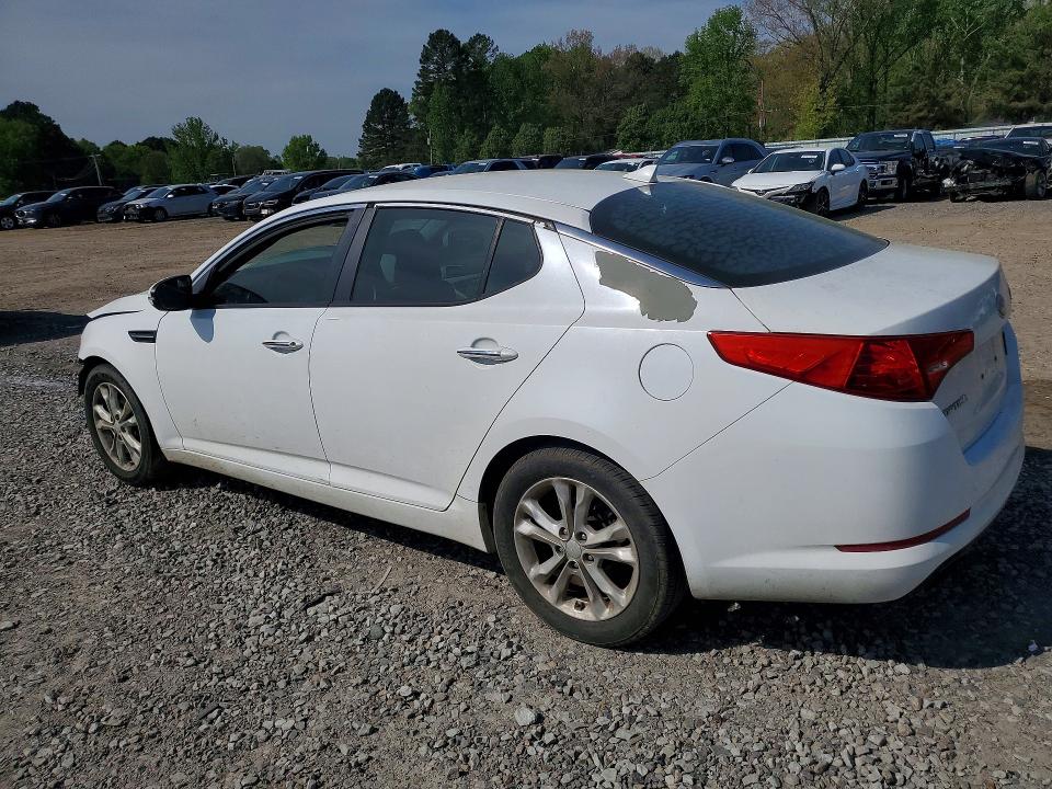 2013 Kia Optima VIN 5XXGM4A72DG234036 COPART salvage auction — FRONT END, Ar - Cert Of Title-Salvage, sold $675 on 2026-07-27 (photo 2)