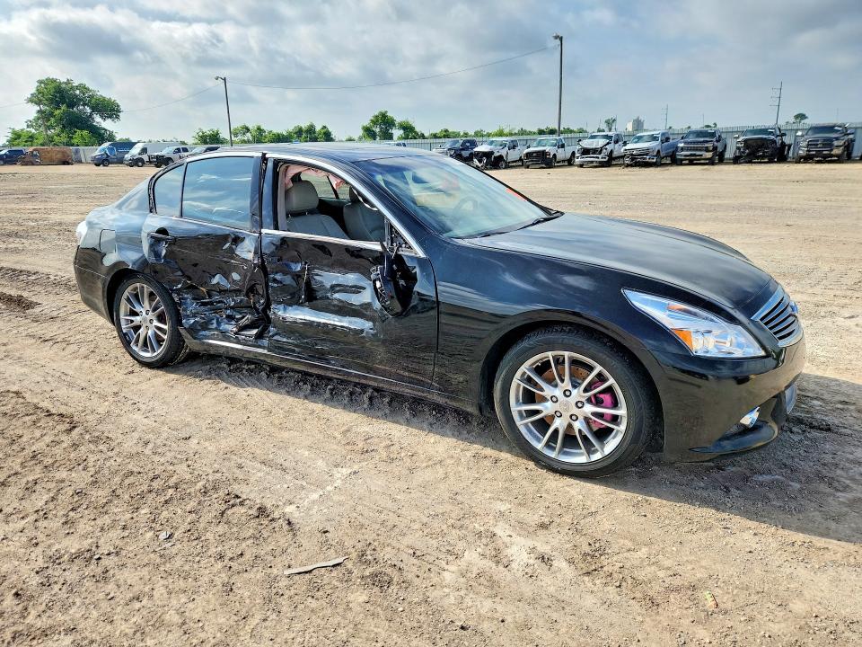2011 Infiniti G37 VIN JN1CV6AP5BM502224 COPART salvage auction — SIDE, Tx - Salvage Vehicle Title, sold $1,250 on 2026-07-24 (photo 4)