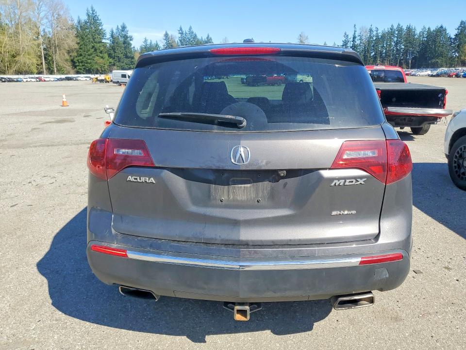2012 Acura Mdx VIN 2HNYD2H69CH004991 COPART salvage auction — REAR END, Wa - Bill Of Sale, sold $80 on 2026-07-20 (photo 6)