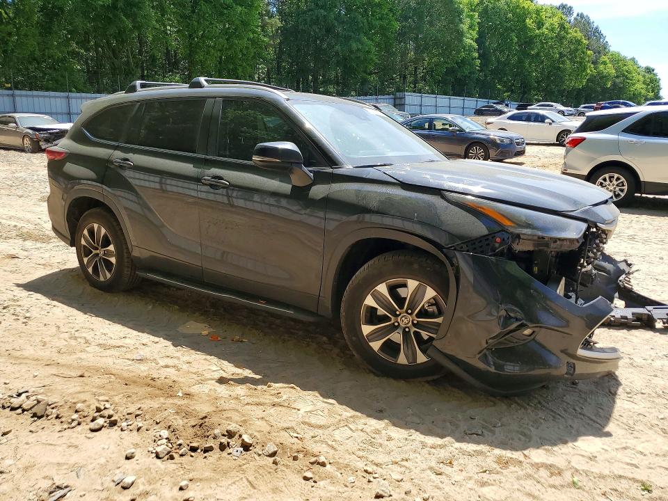 2023 Toyota VIN 5TDKDRAH0PS026076 COPART salvage auction — FRONT END, Ga - Cert Of Title-Salvage, sold $12,000 on 2026-07-31 (photo 4)