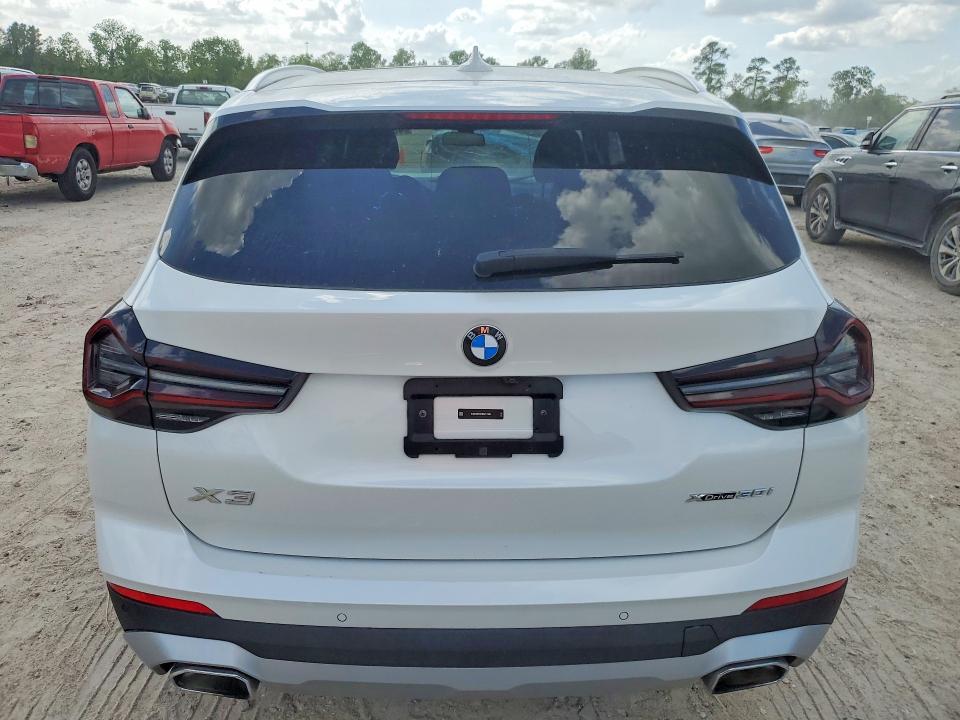 2024 BMW X3 VIN 5UX53DP08R9W13386 COPART salvage auction — FRONT END, Tx - Salvage Vehicle Title, sold $10,600 on 2026-07-28 (photo 6)