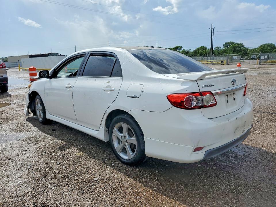 2012 Toyota Corolla VIN 5YFBU4EE3CP062625 COPART salvage auction — FRONT END, Tx - Salvage Vehicle Title, sold $1,200 on 2026-07-02 (photo 2)
