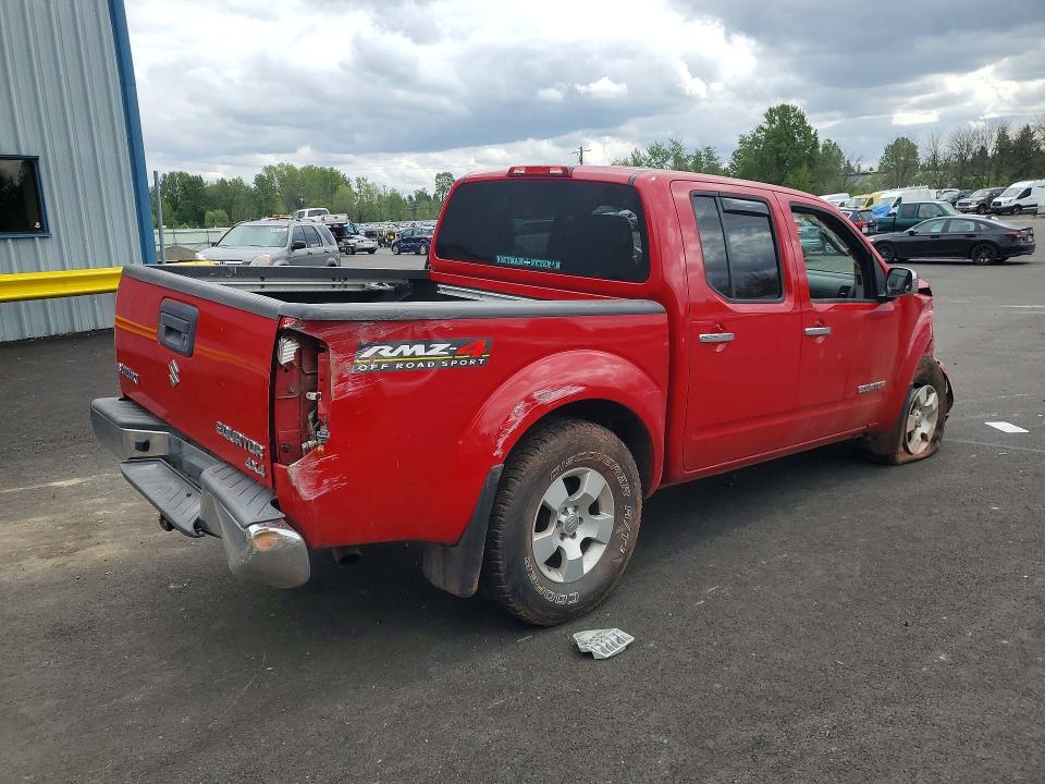 2011 Suzuki Equator VIN 5Z61D0EV9BC419819 COPART salvage auction — REAR END, Or - Salvage Title Certificate, sold $2,050 on 2026-07-11 (photo 3)