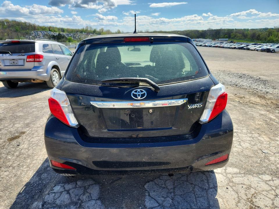 2012 Toyota Yaris VIN JTDKTUD34CD501370 COPART salvage auction — FRONT END, Md - Certificate Of Title, sold $1,500 on 2026-07-31 (photo 6)
