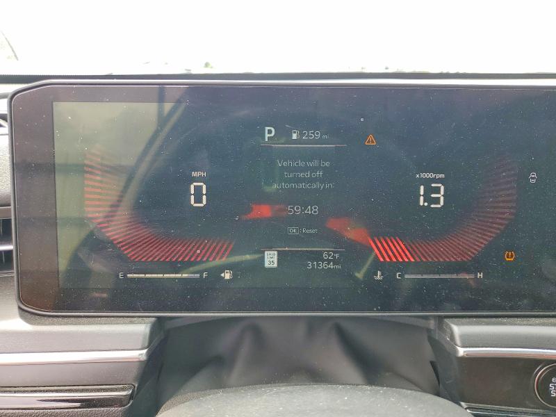 2025 Kia K5 VIN KNAG64J74S5326208 COPART salvage auction — FRONT END, Salvage Title, sold $12,700 on 2026-07-16 (photo 9)