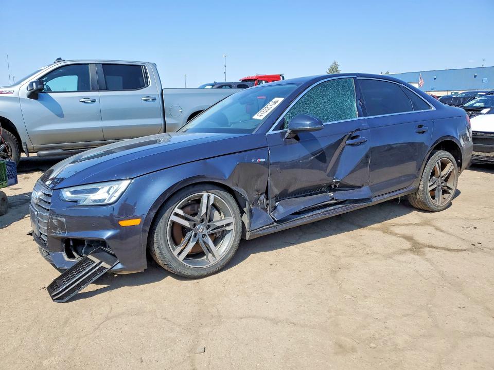 2017 Audi A4 VIN WAUFNAF40HN038822 COPART salvage auction — SIDE, Salvage Title, sold $1,850 on 2026-07-10 (photo 1)