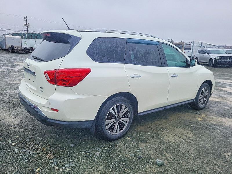 2017 Nissan Pathfinder VIN 5N1DR2MM9HC692653 COPART salvage auction — FRONT END, NL - SALVAGE BRAND, sold $100 on 2026-07-02 (photo 3)