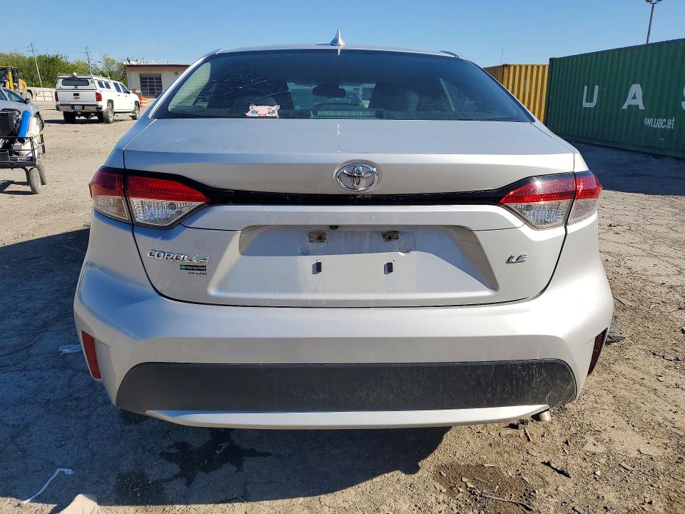 2021 Toyota Corolla VIN 5YFEPMAE8MP190421 COPART salvage auction — FRONT END, IN - CERT OF TITLE-SALVAGE TITLE, sold $6,600 on 2026-07-24 (photo 6)