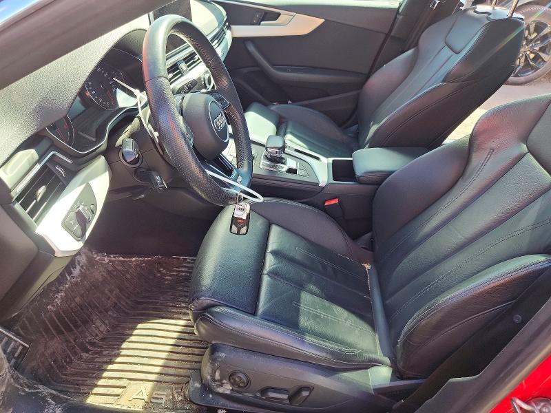 2019 Audi A5 VIN WAUENCF58KA045306 COPART salvage auction — REAR END, Qc - Gravement Accidente, sold $3,950 on 2026-07-28 (photo 7)