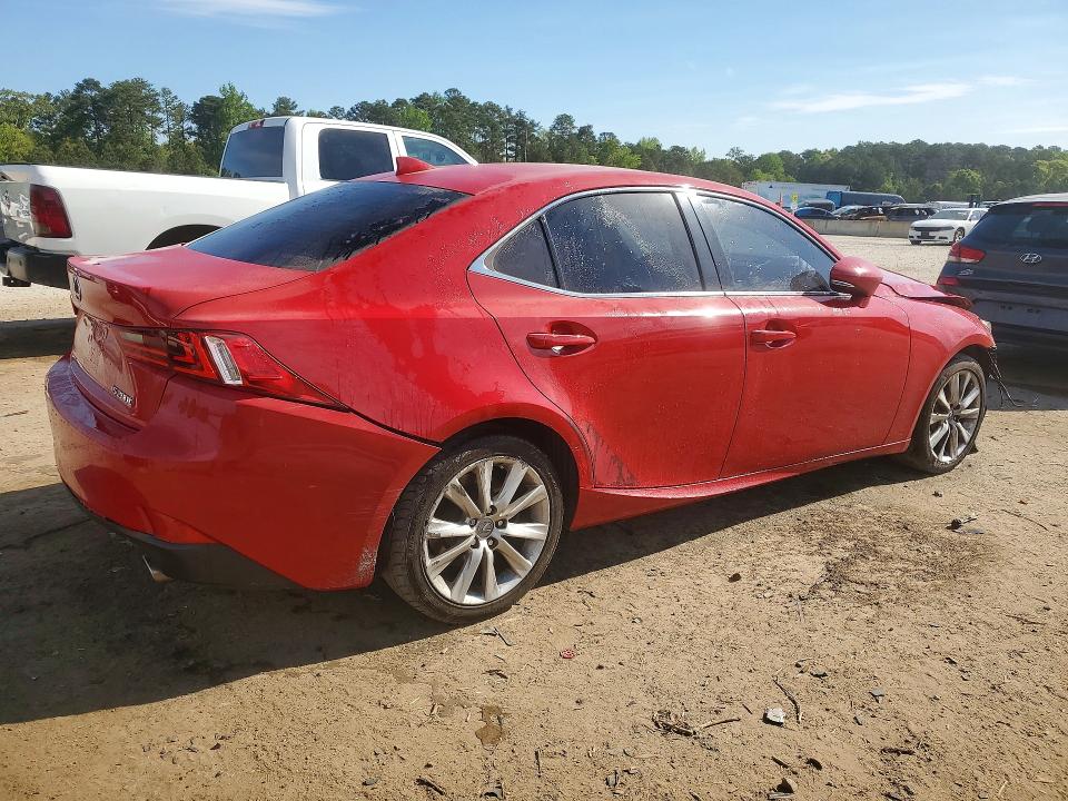 2016 Lexus Is 200t VIN JTHBA1D23G5006183 COPART salvage auction — FRONT END, Ga - Certificate Of Title, sold $1,200 on 2026-07-02 (photo 3)