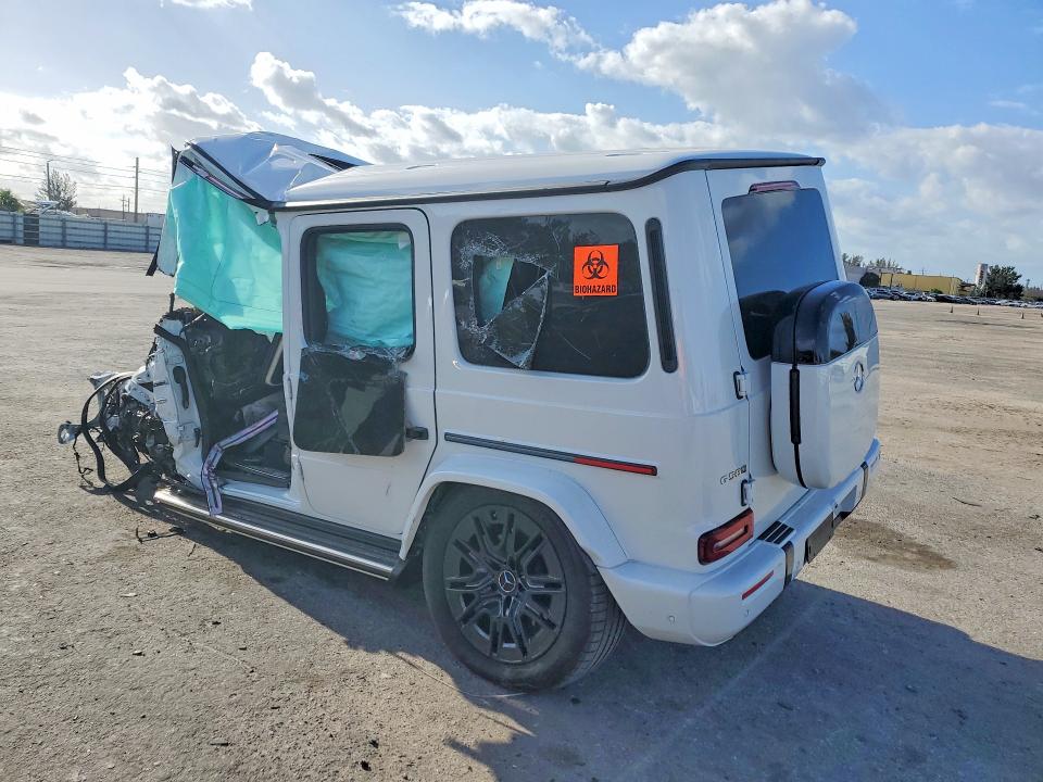 2025 Mercedes-benz G-class VIN W1NWM0ABXSX036926 COPART salvage auction — FRONT END, Fl - Certificate Of Destruction, sold $16,300 on 2026-07-13 (photo 2)