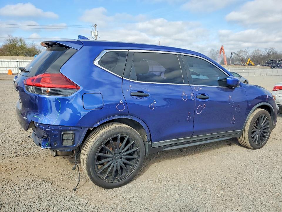 2018 Nissan Rogue VIN KNMAT2MV1JP562897 COPART salvage auction — REAR END, Id - Salvage Certificate Of Title, sold $2,750 on 2026-07-10 (photo 3)