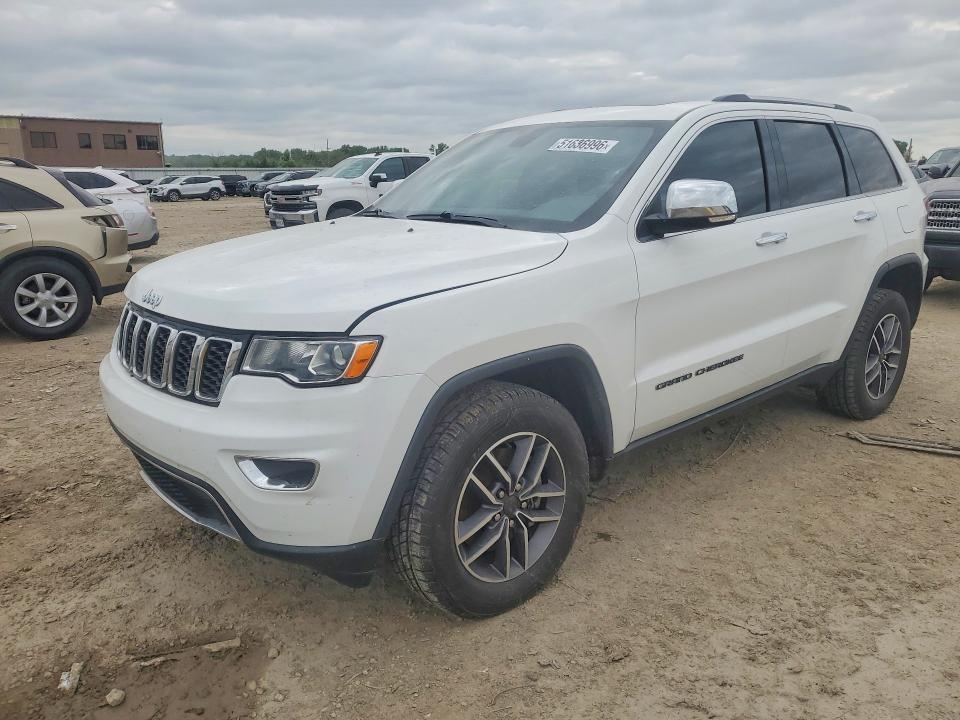 2021 Jeep Grand cherokee VIN 1C4RJFBG6MC653518 COPART salvage auction — HAIL, Ks - Cert Of Title-Salvage, sold $10,100 on 2026-07-09 (photo 1)