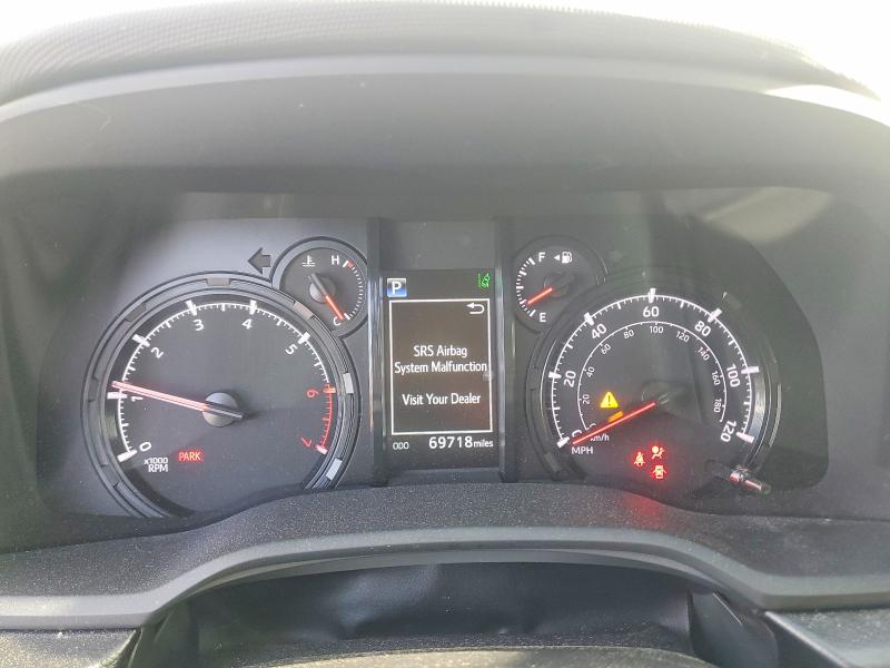 2022 Toyota 4runner VIN JTEFU5JRXN5269038 COPART salvage auction — REAR END, Fl - Cert Of Title Slvg Rebuildable, sold $18,500 on 2026-07-08 (photo 9)