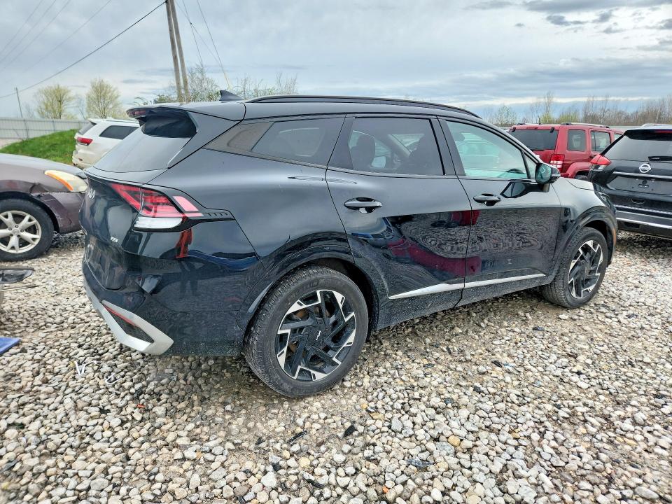 2023 Kia Sportage VIN 5XYK5CAFXPG105678 COPART salvage auction — FRONT END, Mi - Certificate Of Title, sold $10,400 on 2026-07-30 (photo 3)