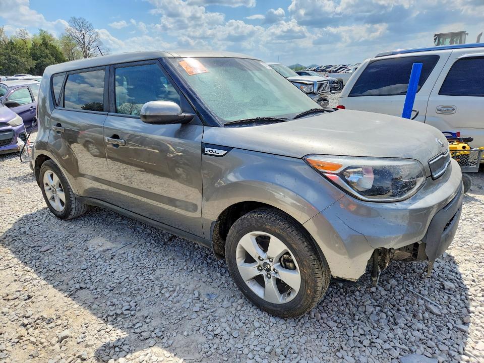 2019 Kia Soul VIN KNDJN2A29K7686499 COPART salvage auction — FRONT END, Id - Salvage Certificate Of Title, sold $300 on 2026-07-21 (photo 4)