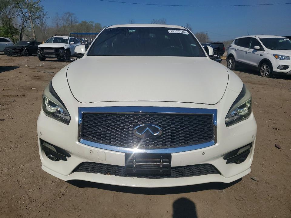 2017 Infiniti Q70 VIN JN1BY1AP4HM740824 COPART salvage auction — SIDE, Md - Cert Of Salvage > 75% Damage, sold $1,500 on 2026-07-23 (photo 5)