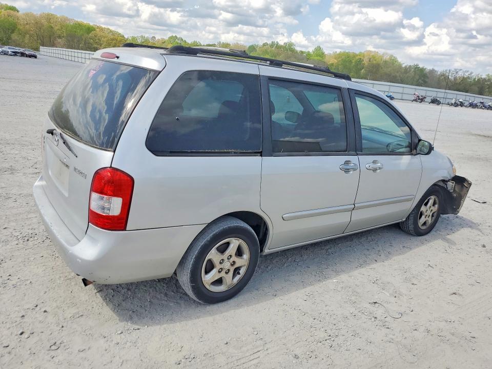 2001 Mazda Mpv VIN JM3LW28Y510212225 COPART salvage auction — FRONT END, Nc - Salvage Certificate Of Title, sold $575 on 2026-07-29 (photo 3)
