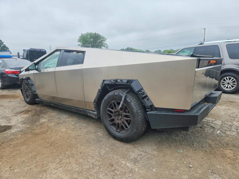 2025 Tesla Cybertruck VIN 7G2CEHED9SA078638 COPART salvage auction — ALL OVER, Ar - Cert Of Title-Salvage, sold $25,250 on 2026-07-09 (photo 2)