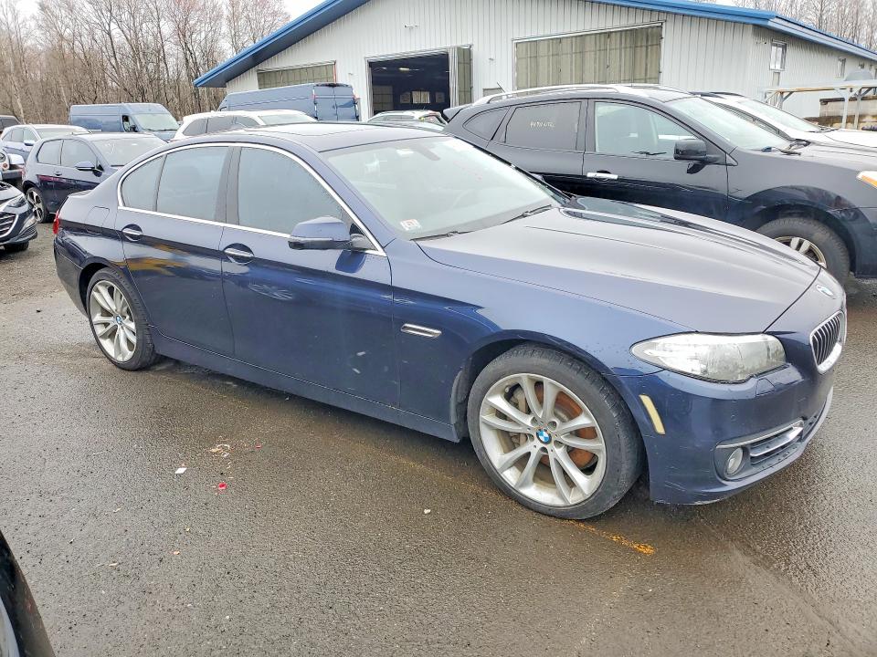 2014 BMW 5 series VIN WBA5B3C59ED531042 COPART salvage auction — SIDE, MA - CERTIFICATE OF TITLE, sold $3,900 on 2026-07-31 (photo 4)