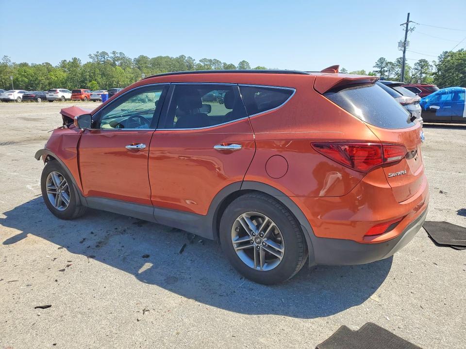 2017 Hyundai Santa fe VIN 5XYZU3LB4HG498493 COPART salvage auction — FRONT END, Ga - Cert Of Title-Salvage, sold $2,200 on 2026-07-13 (photo 2)