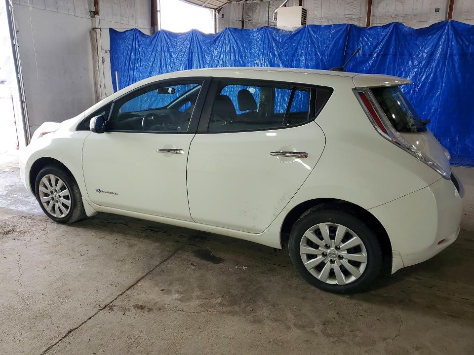 2013 Nissan Leaf VIN 1N4AZ0CP4DC413634 COPART salvage auction — NORMAL WEAR, Va - Certificate Of Title, sold $225 on 2026-07-02 (photo 2)