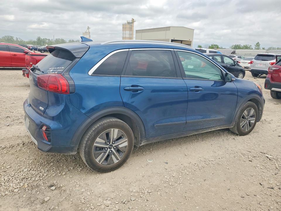 2022 Kia Niro VIN KNDCE3LC7N5495748 COPART salvage auction — HAIL, Ks - Cert Of Title-Salvage, sold $7,100 on 2026-07-09 (photo 3)