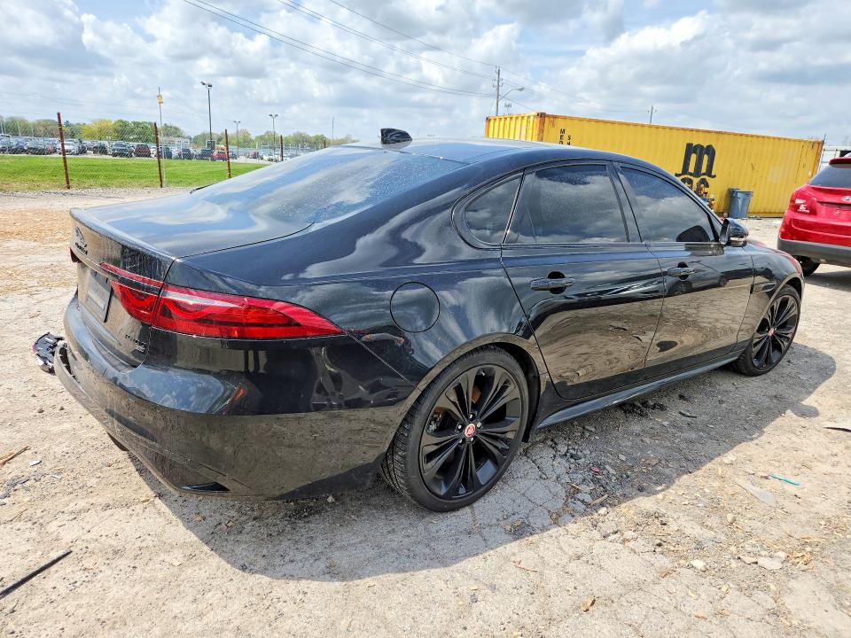 2022 Jaguar Xf VIN SAJBL4GX6NCY91624 COPART salvage auction — FRONT END, In - Cert Of Title-Salvage Title, sold $7,100 on 2026-07-10 (photo 3)
