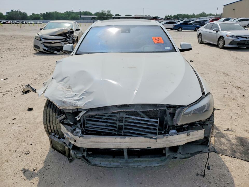 2011 BMW 5 series VIN WBAFR7C52BC803570 COPART salvage auction — FRONT END, Tx - Salvage Vehicle Title, sold $375 on 2026-07-02 (photo 5)
