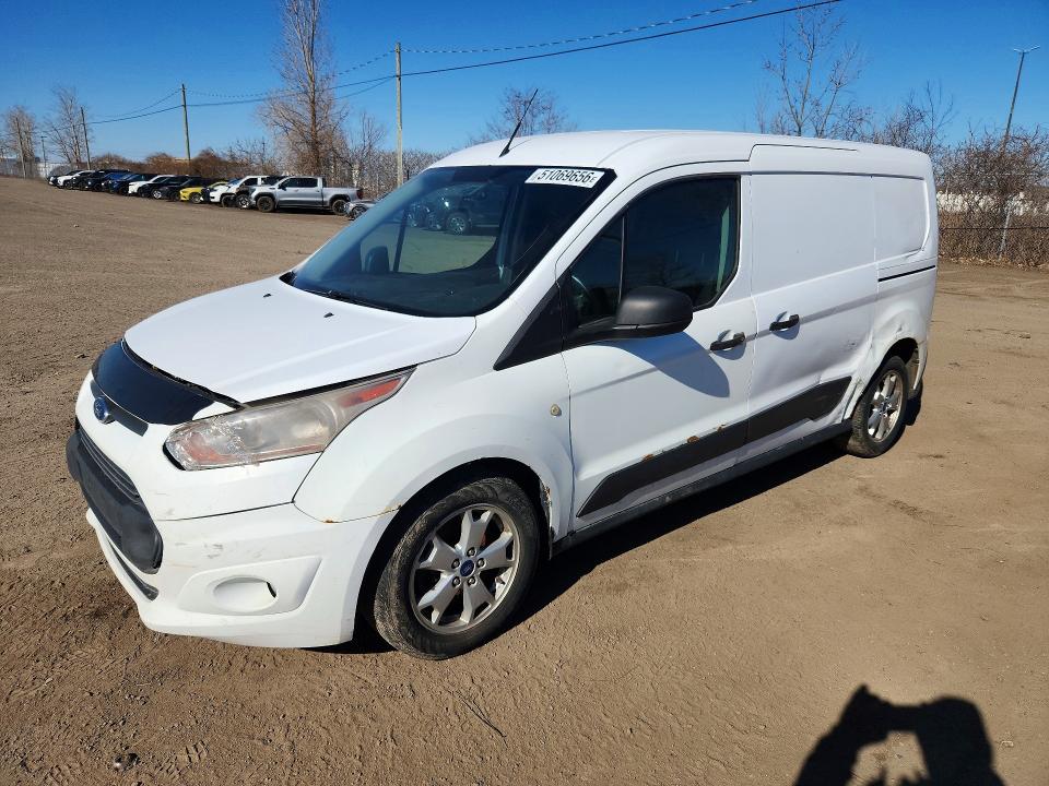 2014 Ford Transit VIN NM0LS7F73E1146296 COPART salvage auction — SIDE, Qc - Gravement Accidente, sold $300 on 2026-07-28 (photo 1)