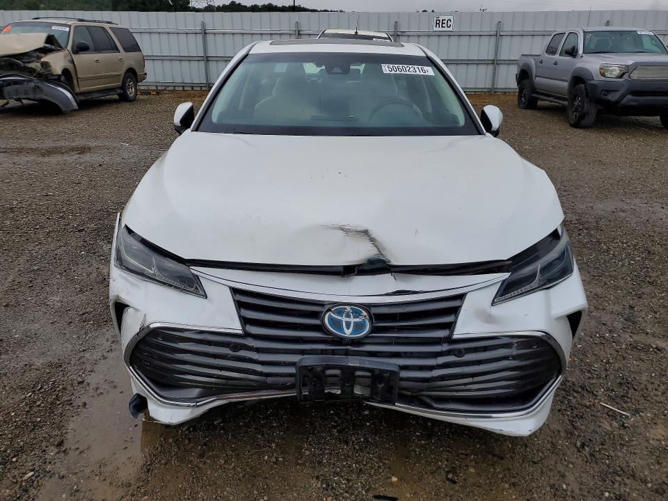 2020 Toyota Avalon VIN 4T1D21FB8LU018989 COPART salvage auction — FRONT END, Ca - Salvage Certificate, sold $7,000 on 2026-07-17 (photo 5)