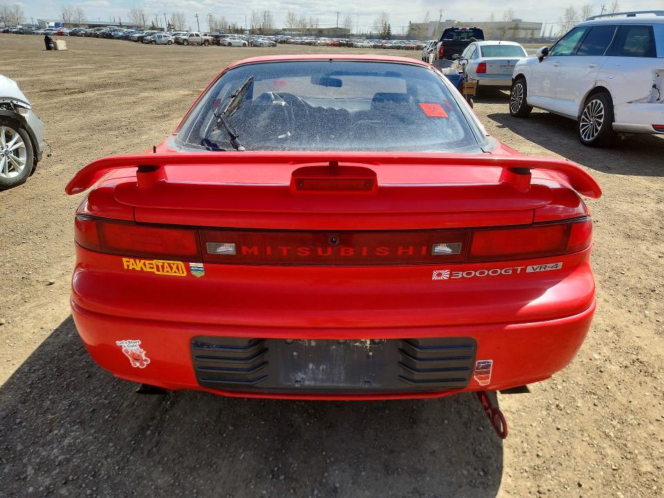 1991 Mitsubishi 3000 gt VIN JA3XE74C8MY019396 COPART salvage auction — FRONT END, AB - BOS - SALVAGE, sold $6,900 on 2026-07-14 (photo 6)