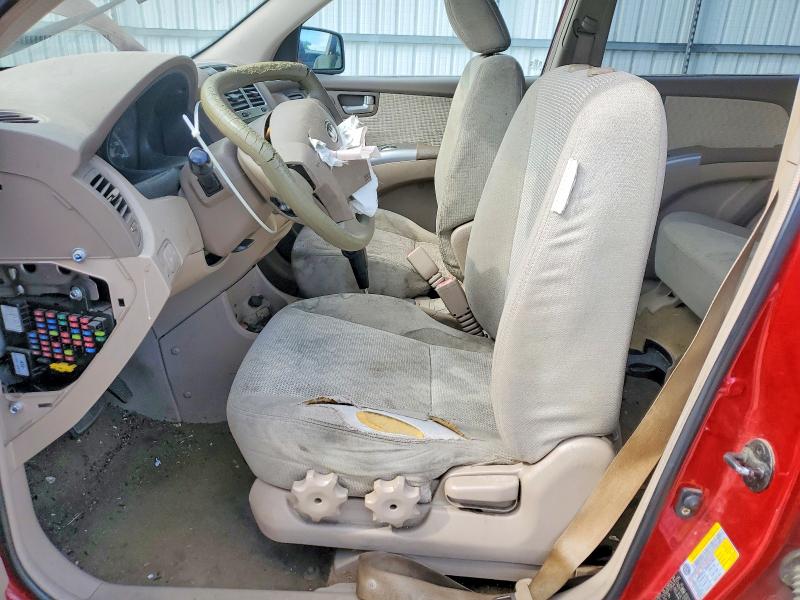 2007 Kia Sportage VIN KNDJE723077434216 COPART salvage auction — FRONT END, Va - Cert Of Title - Salvage, sold $200 on 2026-07-07 (photo 7)
