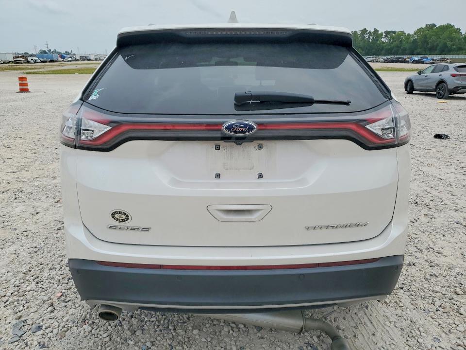 2017 Ford Edge VIN 2FMPK3K86HBC63662 COPART salvage auction — SIDE, Tx - Certificate Of Title, sold $4,850 on 2026-07-02 (photo 6)