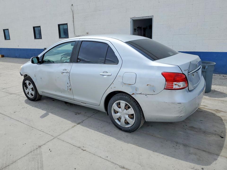 2008 Toyota Yaris VIN JTDBT903381242818 COPART salvage auction — FRONT END, Ut - Salvage Certificate, sold $1,050 on 2026-07-27 (photo 2)