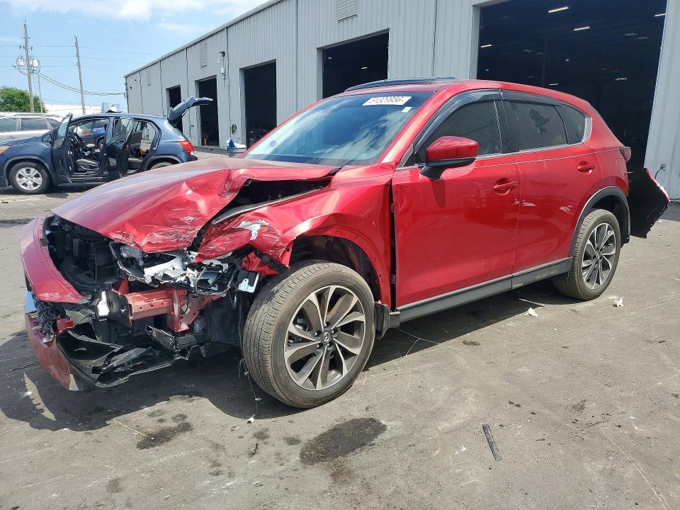 2022 Mazda Cx-5 VIN JM3KFBEM6N0575216 COPART salvage auction — FRONT END, Fl - Certificate Of Destruction, sold $3,600 on 2026-07-06 (photo 1)
