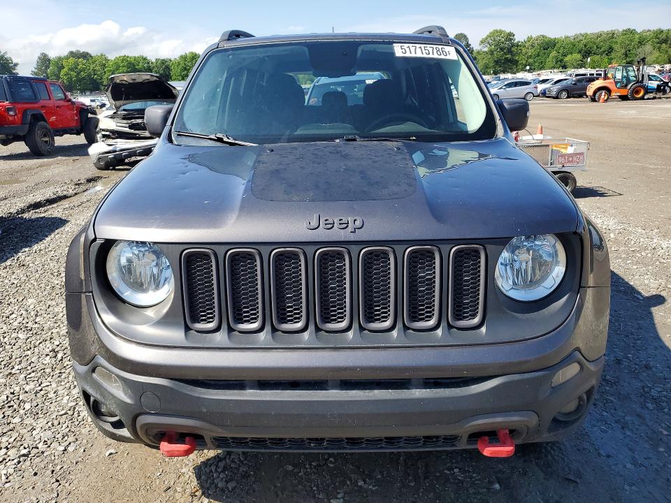 2016 Jeep Renegade VIN ZACCJBCT3GPC81520 COPART salvage auction — REAR END, Ar - Cert Of Title-Salvage, sold $60 on 2026-08-03 (photo 5)