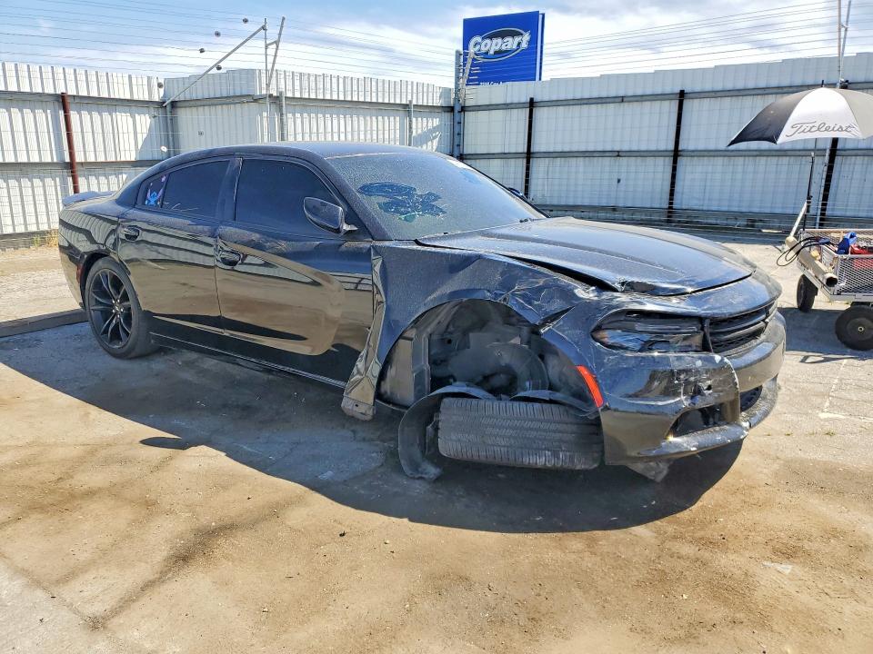2018 Dodge Charger VIN 2C3CDXBG3JH290384 COPART salvage auction — FRONT END, CA - SALVAGE CERTIFICATE, sold $2,350 on 2026-08-28 (photo 4)