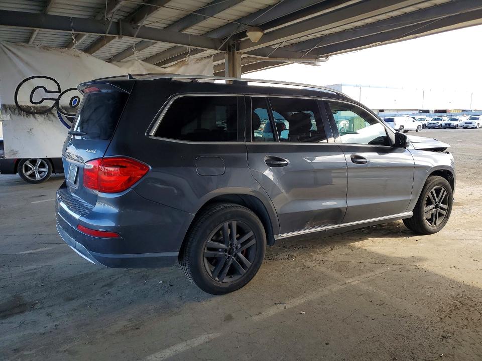 2014 Mercedes-benz Gl-class VIN 4JGDF7CE5EA339639 COPART salvage auction — FRONT END, Ca - Salvage Certificate, sold $825 on 2026-07-02 (photo 3)