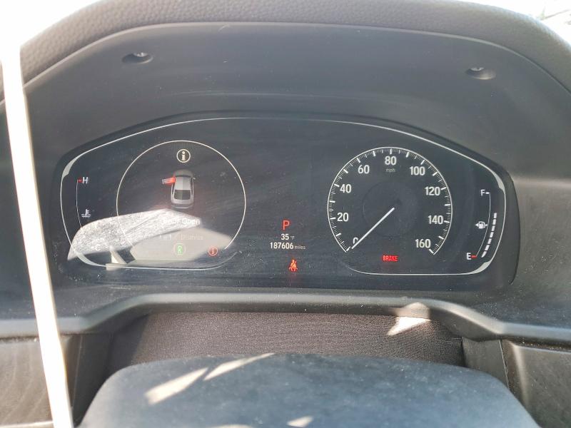 2018 Honda Accord VIN 1HGCV1F41JA059750 COPART salvage auction — FRONT END, Ny - Certificate Of Title (P), sold $7,600 on 2026-07-27 (photo 9)